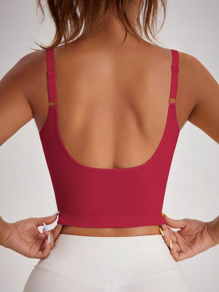 Women's Slogan Graphic Sports Tee With Calm Print Casual Workout Tank Top Gym Fitness Activewear Yoga Shirt Sleeveless Top